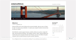 Desktop Screenshot of estamosfelices.wordpress.com