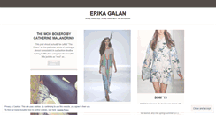 Desktop Screenshot of erikagalan.wordpress.com