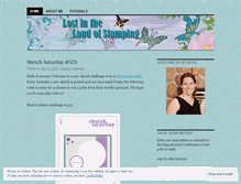 Tablet Screenshot of landofstamping.wordpress.com