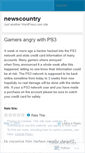 Mobile Screenshot of newscountry.wordpress.com