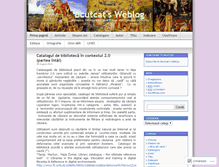 Tablet Screenshot of bcutcat.wordpress.com