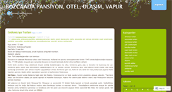 Desktop Screenshot of bozcaadapansiyonlari.wordpress.com