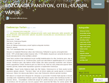 Tablet Screenshot of bozcaadapansiyonlari.wordpress.com