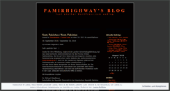 Desktop Screenshot of pamirhighway.wordpress.com