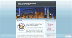 Desktop Screenshot of gsemalaysia09.wordpress.com