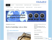 Tablet Screenshot of globaleduc.wordpress.com