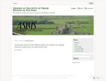 Tablet Screenshot of irishmedievalist.wordpress.com