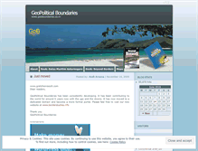 Tablet Screenshot of geoboundaries.wordpress.com