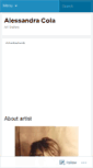 Mobile Screenshot of alessandracola.wordpress.com