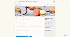 Desktop Screenshot of chefprive.wordpress.com