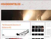 Tablet Screenshot of houdidontblog.wordpress.com