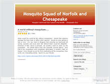 Tablet Screenshot of mosquitosquadnorfolkchesapeake.wordpress.com