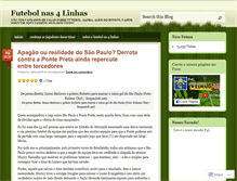 Tablet Screenshot of futebolnas4linhas.wordpress.com