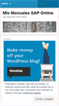 Mobile Screenshot of mismanualessaponline.wordpress.com