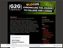 Tablet Screenshot of nycg2g.wordpress.com