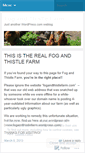 Mobile Screenshot of fogandthistlefarm.wordpress.com