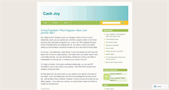 Desktop Screenshot of cashjoy.wordpress.com