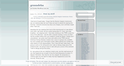 Desktop Screenshot of gruundehn.wordpress.com