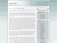 Tablet Screenshot of gruundehn.wordpress.com