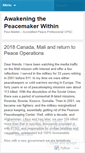 Mobile Screenshot of paulmailletpeacemaker.wordpress.com