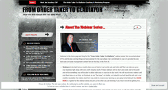 Desktop Screenshot of ottgwebinars.wordpress.com