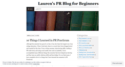 Desktop Screenshot of laur22.wordpress.com