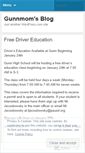 Mobile Screenshot of gunnmom.wordpress.com