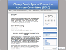 Tablet Screenshot of cherrycreekseac.wordpress.com
