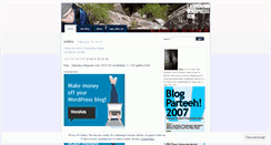 Desktop Screenshot of lateralus.wordpress.com