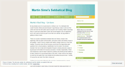 Desktop Screenshot of martinsime.wordpress.com