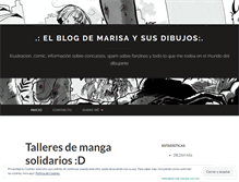 Tablet Screenshot of marisaotakucsi.wordpress.com