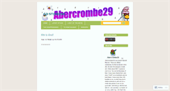 Desktop Screenshot of abercrombe29.wordpress.com
