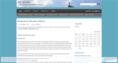Desktop Screenshot of malhistory.wordpress.com