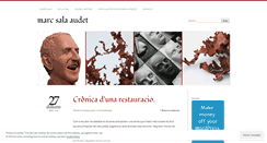 Desktop Screenshot of marcsalaaudet.wordpress.com