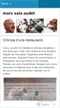 Mobile Screenshot of marcsalaaudet.wordpress.com