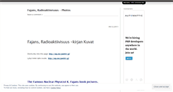 Desktop Screenshot of preparator.wordpress.com
