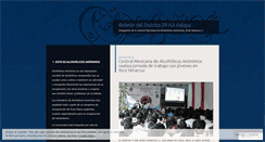 Desktop Screenshot of distrito29xalapa.wordpress.com