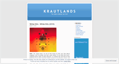 Desktop Screenshot of krautlands.wordpress.com