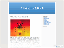 Tablet Screenshot of krautlands.wordpress.com