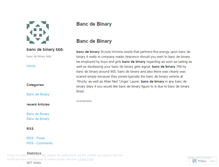 Tablet Screenshot of in.bancdebinarybbb.wordpress.com