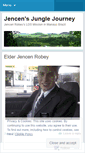 Mobile Screenshot of jencensjunglejourney.wordpress.com