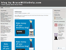 Tablet Screenshot of brucewillisonly.wordpress.com