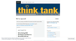 Desktop Screenshot of bgathinktank.wordpress.com