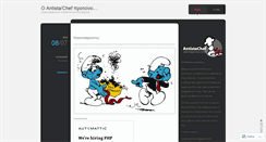 Desktop Screenshot of antistachef.wordpress.com