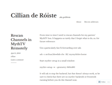 Tablet Screenshot of cillian.wordpress.com