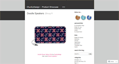 Desktop Screenshot of chunkydesign.wordpress.com