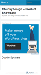 Mobile Screenshot of chunkydesign.wordpress.com