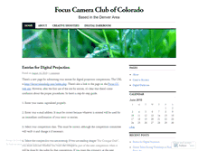 Tablet Screenshot of focuscolorado.wordpress.com