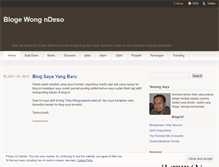 Tablet Screenshot of juwarto.wordpress.com