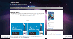Desktop Screenshot of kalimat2cinta.wordpress.com